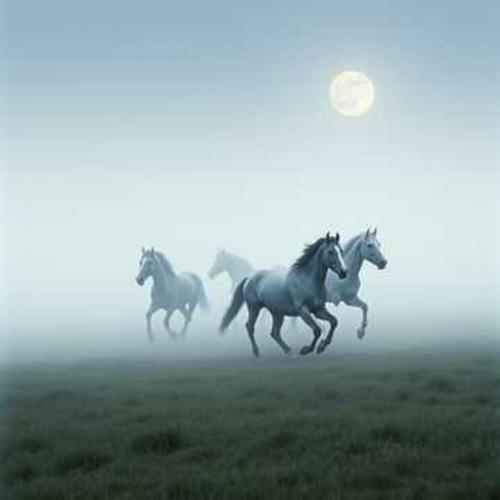 Кони гуляли на воле