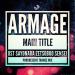 Armage - Main Title