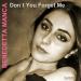Benedetta Manca - Don`t You Forget Me